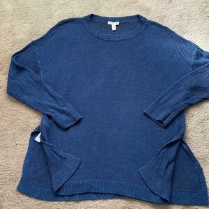 EILEEN FISHER WAFFLE KINT OVERSIZED SWEATER